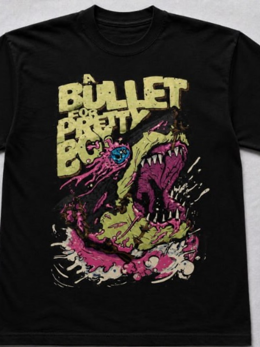 Black Graphic A Bullet for pretty boy T Shirt